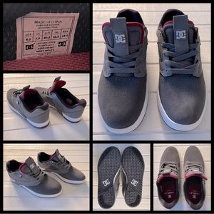 DC Shoes Centric grey skateboard shoes size 8 brand new OOB